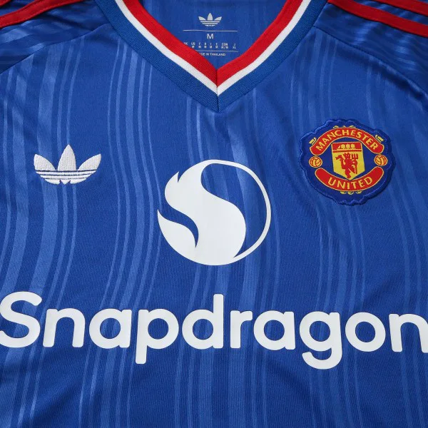 Segunda Camiseta Mujer Manchester United 2026 2027 Azul Blanco Manchester United Mujer Camiseta 2026 2027 Segunda Azul - Camiseta Manchester United Mujer | tiendasdefutboles