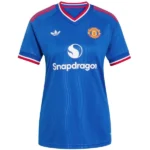 Manchester United Mujer Camiseta 2026 2027 Segunda Azul - Camiseta Manchester United Mujer | tiendasdefutboles