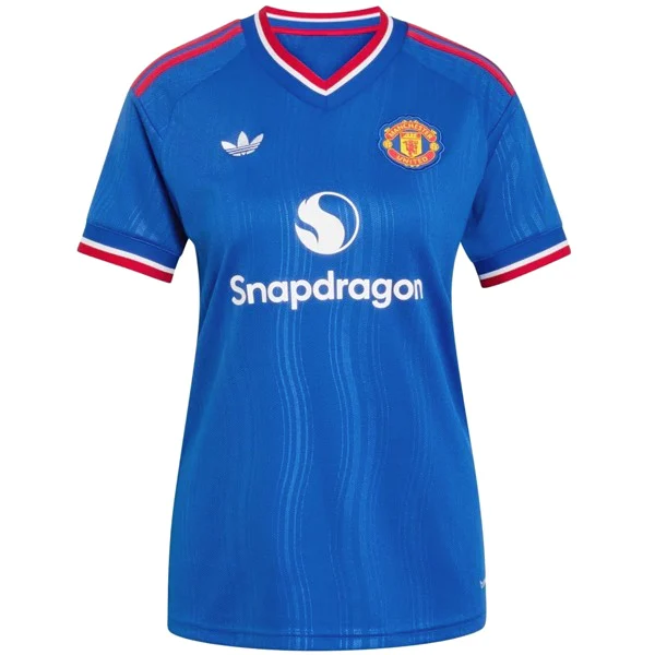 Segunda Camiseta Mujer Manchester United 2026 2027 Azul Manchester United Mujer Camiseta 2026 2027 Segunda Azul - Camiseta Manchester United Mujer | tiendasdefutboles