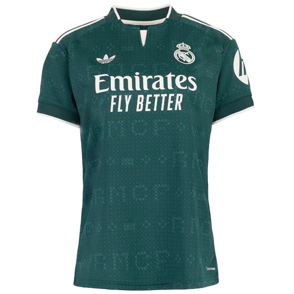 Segunda Camiseta Mujer Real Madrid 2026 2027 Verde Real Madrid Mujer Camiseta 2026 2027 Segunda Verde - Camiseta Real Madrid Mujer 2026 | tiendasdefutboles