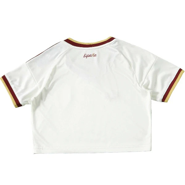 Segunda Camiseta Sin Mangas Mujer España 2 Estrellas 2026 Blanco España Mujer Camiseta 2026 Segunda Blanca - Camiseta España Mujer Blanca | tiendasdefutboles
