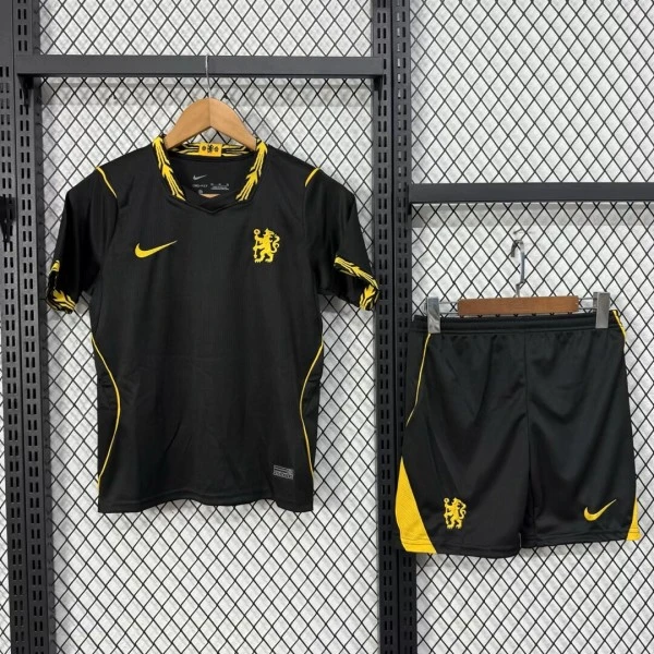 Segunda Conjunto De Hombre Chelsea 2026 2027 Negro Chelsea Conjunto 2026 2027 Segunda Negro - Chelsea Barata | tiendasdefutboles