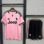Segunda Conjunto De Niños Juventus 2026 2027 Rosa