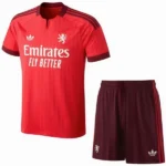 Lyon Conjunto 2026 2027 Segunda Rojo - Lyon Barata | tiendasdefutboles