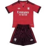 Segunda Conjunto De Hombre Lyon 2026 2027 Rojo