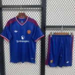 Segunda Conjunto De Niños Manchester United 2026 2027 Azul