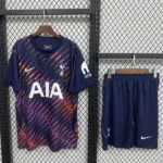 Segunda Conjunto De Niños Tottenham Hotspur 2026 2027 Azul Purpura