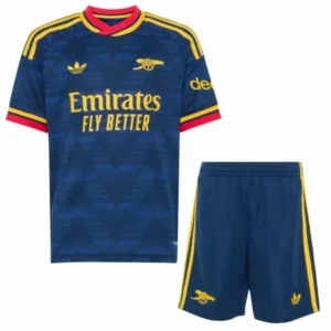 Arsenal Niños Conjunto 2026 2027 Segunda Azul - Equipacion Arsenal Niños | tiendasdefutboles