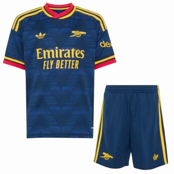 Segunda Conjunto De Niños Arsenal 2026 2027 Azul Arsenal Niños Conjunto 2026 2027 Segunda Azul - Equipacion Arsenal Niños | tiendasdefutboles