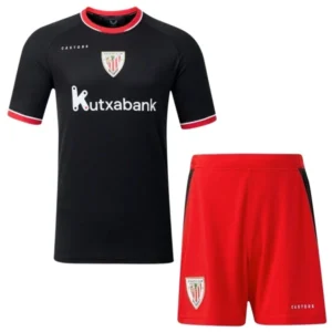 Athletic Bilbao Niños Conjunto 2026 2027 Segunda Negro - Equipacion Athletic Bilbao Niños | tiendasdefutboles