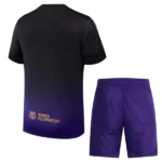 Segunda Conjunto De Niños Barcelona 2026 2027 Purpura