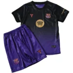 Segunda Conjunto De Niños Barcelona 2026 2027 Purpura