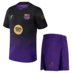 FC Barcelona Niños Conjunto 2026 2027 Segunda Verde - Equipacion Fc Barcelona Niños | tiendasdefutboles
