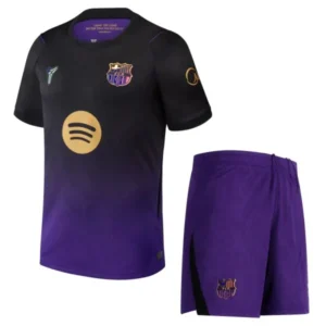 FC Barcelona Niños Conjunto 2026 2027 Segunda Verde - Equipacion Fc Barcelona Niños | tiendasdefutboles