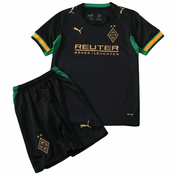 Segunda Conjunto De Niños Borussia Mönchengladbach 2026 2027 Negro Borussia Mönchengladbach Niños Conjunto 2026 2027 Segunda Negro - Borussia Mönchengladbach Niños Barata | tiendasdefutboles