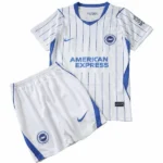 Brighton & Hove Albion Niños Conjunto 2026 2027 Segunda Blanco - Brighton & Hove Albion Niños Barata | tiendasdefutboles