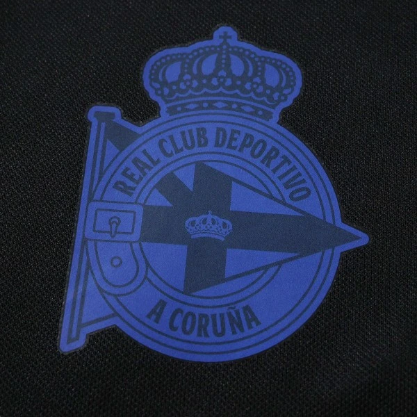 Segunda Conjunto De Niños Deportivo de La Coruña 2026 2027 Negro Deportivo de La Coruña Niños Conjunto 2026 2027 Segunda Negro - Equipacion Deportivo De La Coruña Niños | tiendasdefutboles