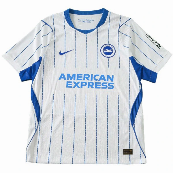 Segunda Jugadores Camiseta Brighton 2026 2027 Blanco Brighton & Hove Albion Camiseta Edición Jugadores 2026 2027 Segunda Blanca - Camiseta Brighton & Hove Albion | tiendasdefutboles
