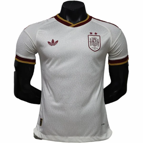 Segunda Jugadores Camiseta España 2026 2 Estrellas Amarillo Blanco España Camiseta Edición Jugadores 2026 Segunda Amarilla - Camiseta España | tiendasdefutboles