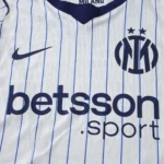 Segunda Jugadores Camiseta Inter Milán 2026 2027 Blanco