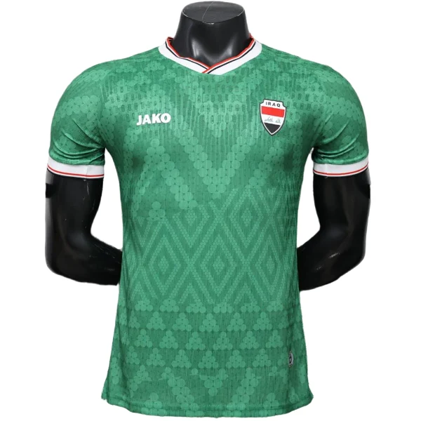 Segunda Jugadores Camiseta Irak 2026 Verde Irak Camiseta Edición Jugadores 2026 Segunda Verde - Camiseta Irak | tiendasdefutboles