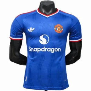Manchester United Camiseta Edición Jugadores 2026 2027 Segunda Azul - Camiseta Manchester United | tiendasdefutboles