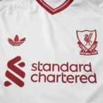 Segunda Jugadores Camiseta Manga Larga Liverpool 2026 2027 Blanco