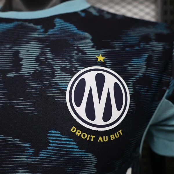 Segunda Jugadores Camiseta Marsella 2026 2027 Azul Marsella Camiseta Edición Jugadores 2026 2027 Segunda Azul - Camiseta Marsella | tiendasdefutboles