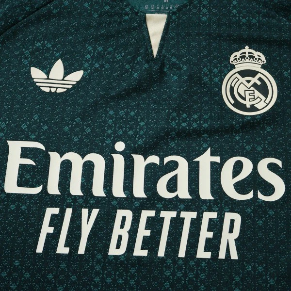Segunda Jugadores Camiseta Real Madrid 2026 2027 Verde Real Madrid Camiseta Edición Jugadores 2026 2027 Segunda Verde - Camiseta Real Madrid | tiendasdefutboles