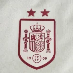 Segunda Jugadores Manga Larga España 2 Estrellas 2026 Amarillo Blanco