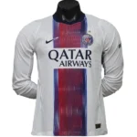 Segunda Jugadores Manga Larga Paris Saint Germain 2026 2027 Blanco