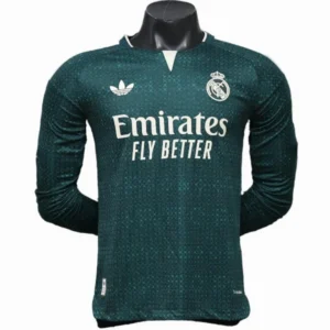Real Madrid Camiseta Edición Jugadores 2026 2027 Segunda Verde - Camiseta Real Madrid | tiendasdefutboles