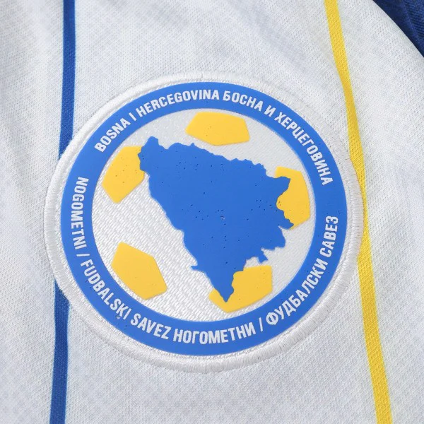 Segunda Tailandia Camiseta Bosnia Herzegovina 2026 Blanco Azul Bosnia Herzegovina Camiseta 2026 Segunda Blanca - Camiseta Bosnia Herzegovina | tiendasdefutboles