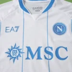 Segunda Tailandia Camiseta Napoli 2026 2027 Blanco Azul