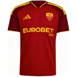 AS Roma Camiseta 2026 2027 Casa Roja - Camiseta As Roma | tiendasdefutboles