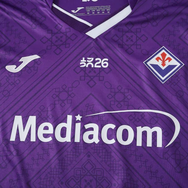 Tailandia Casa Camiseta Fiorentina 2026 2027 Purpura ACF Fiorentina Camiseta 2026 2027 Casa Púrpura - Camiseta Serie A ACF Fiorentina | tiendasdefutboles