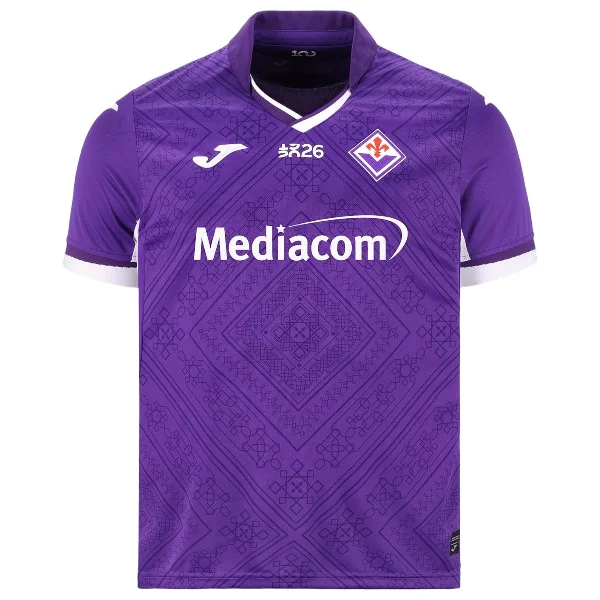 Tailandia Casa Camiseta Fiorentina 2026 2027 Purpura ACF Fiorentina Camiseta 2026 2027 Casa Púrpura - Camiseta Serie A ACF Fiorentina | tiendasdefutboles