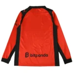 Tailandia Cuarta Camiseta Manga Larga AC Milan 2025 2026 Rojo