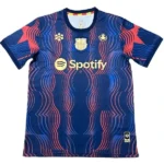 Tailandia Especial Camiseta Barcelona 2026 2027 Azul Marino Rojo