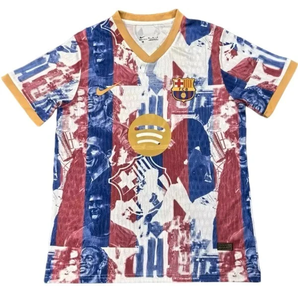 Tailandia Especial Camiseta Barcelona 2026 2027 Rojo Azul Blanco FC Barcelona Camiseta 2026 2027 Especial Roja - Camiseta Barcelona | tiendasdefutboles