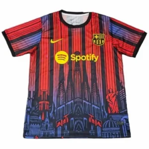 Tailandia Especial Camiseta Barcelona 2026 2027 Rojo Azul