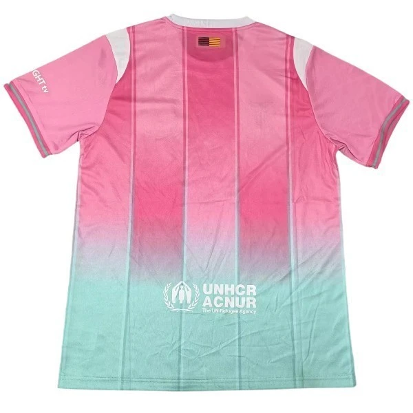Tailandia Especial Camiseta Barcelona 2026 2027 Rosa Verde Blanco FC Barcelona Camiseta 2026 2027 Especial Rosa - Camiseta Barcelona | tiendasdefutboles