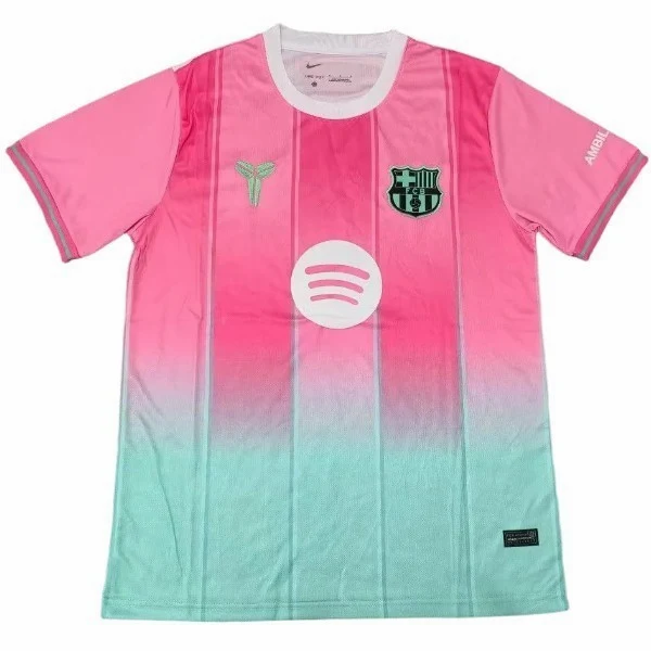 Tailandia Especial Camiseta Barcelona 2026 2027 Rosa Verde Blanco FC Barcelona Camiseta 2026 2027 Especial Rosa - Camiseta Barcelona | tiendasdefutboles