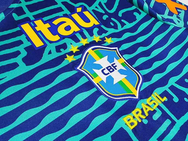 Tailandia Especial Camiseta Brasil 2026 Azul Amarillo Rojo Brasil Camiseta 2026 Especial Azul - Camiseta Brasil | tiendasdefutboles