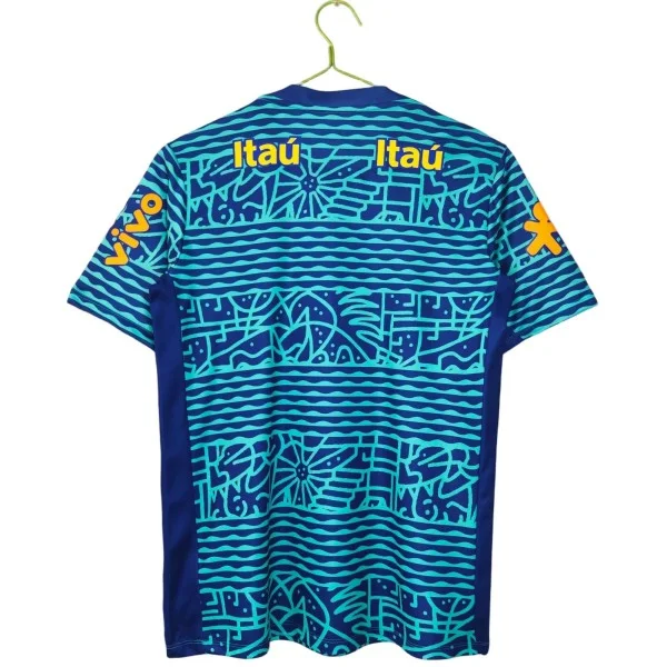 Tailandia Especial Camiseta Brasil 2026 Azul Amarillo Rojo Brasil Camiseta 2026 Especial Azul - Camiseta Brasil | tiendasdefutboles