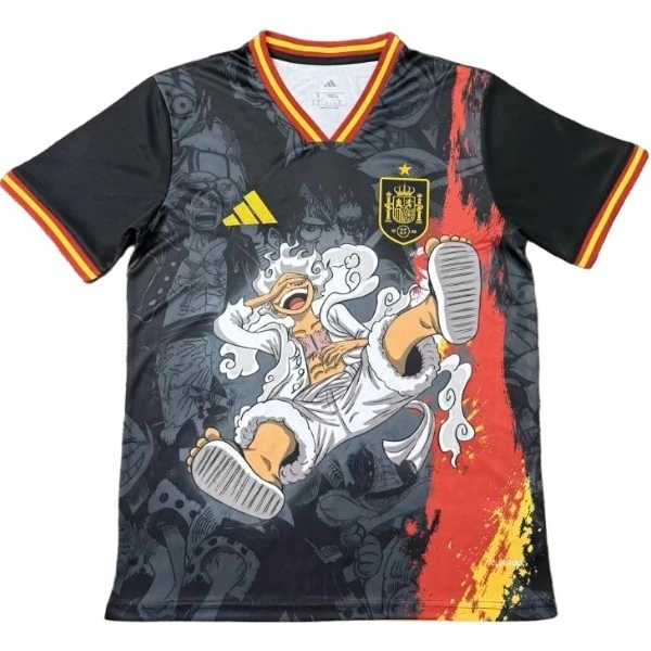Tailandia Especial Camiseta España 2026 Negro Rojo España Camiseta 2026 Especial Negra - Camiseta España | tiendasdefutboles