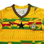 Tailandia Especial Camiseta Ghana 2026 Amarillo Negro