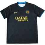 Tailandia Especial Camiseta Inter Milán 2026 2027 Negro Amarillo