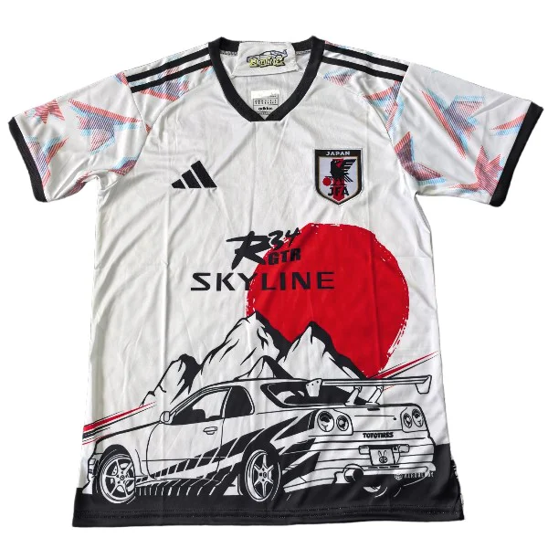 Tailandia Especial Camiseta Japón 2026 Blanco Rojo II Negro Japón Camiseta 2026 Especial Blanca | tiendasdefutboles