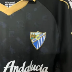 Málaga CF Camiseta 2026 2027 Especial Negra - Camiseta Málaga Cf Barata Niños | tiendasdefutboles